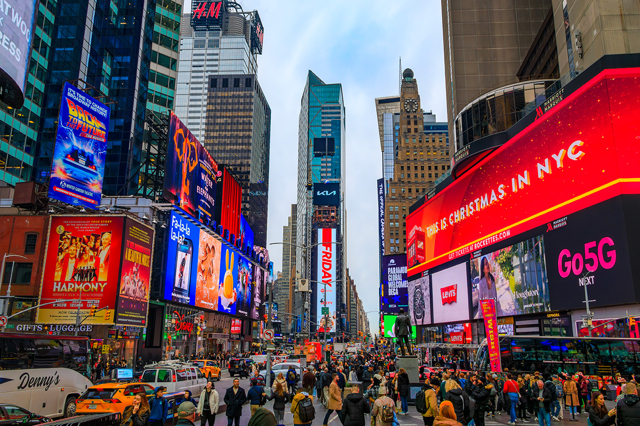 Credit Photo SvetlanaSF via Shutterstock
Times Square events Manhattan